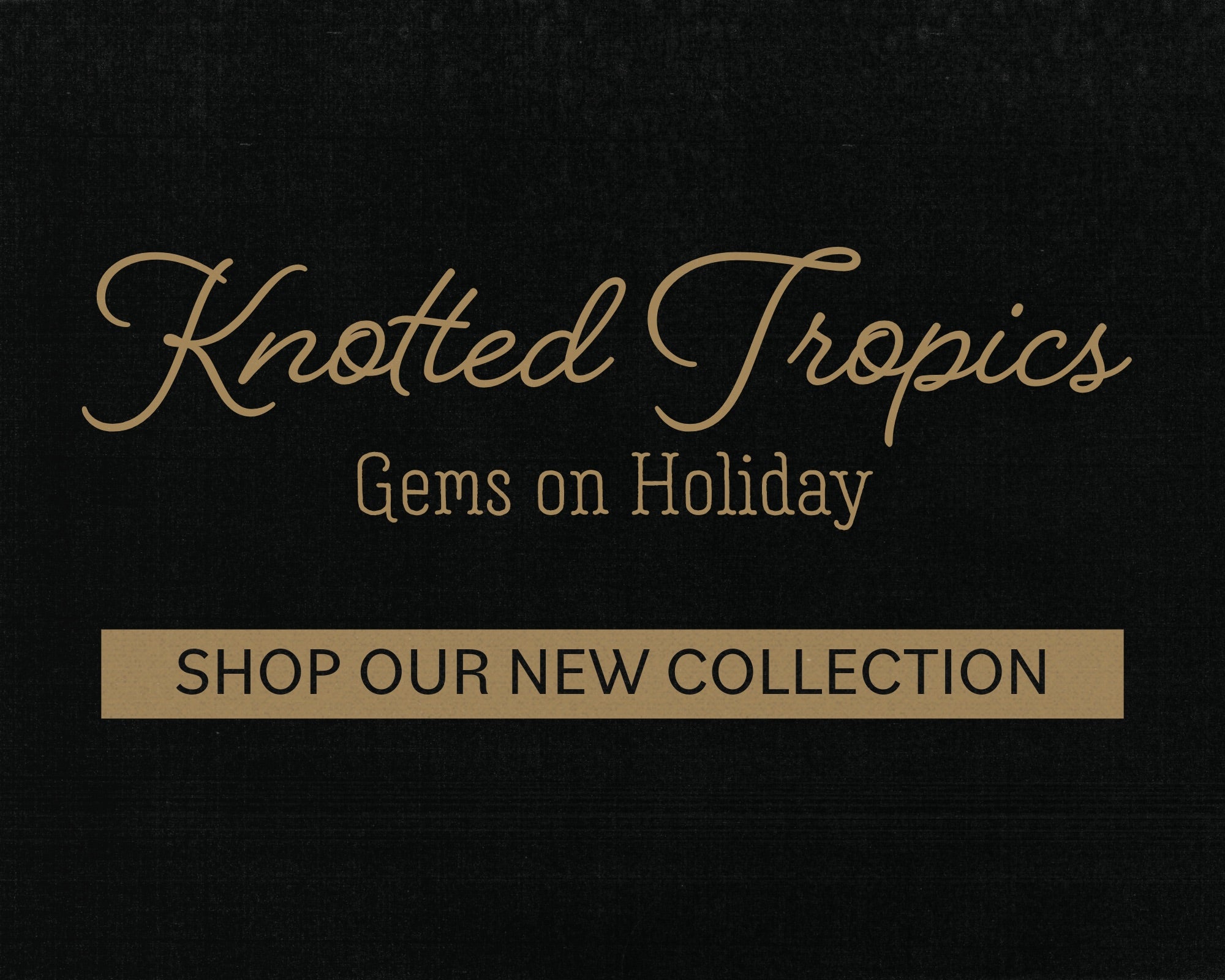 Knotted Tropics collection, the complete brand expression where photography, code, and narrative are one system